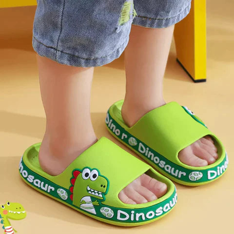 Chinelo Infantil Dino Crocks - Ortopédico e Antiderrapante