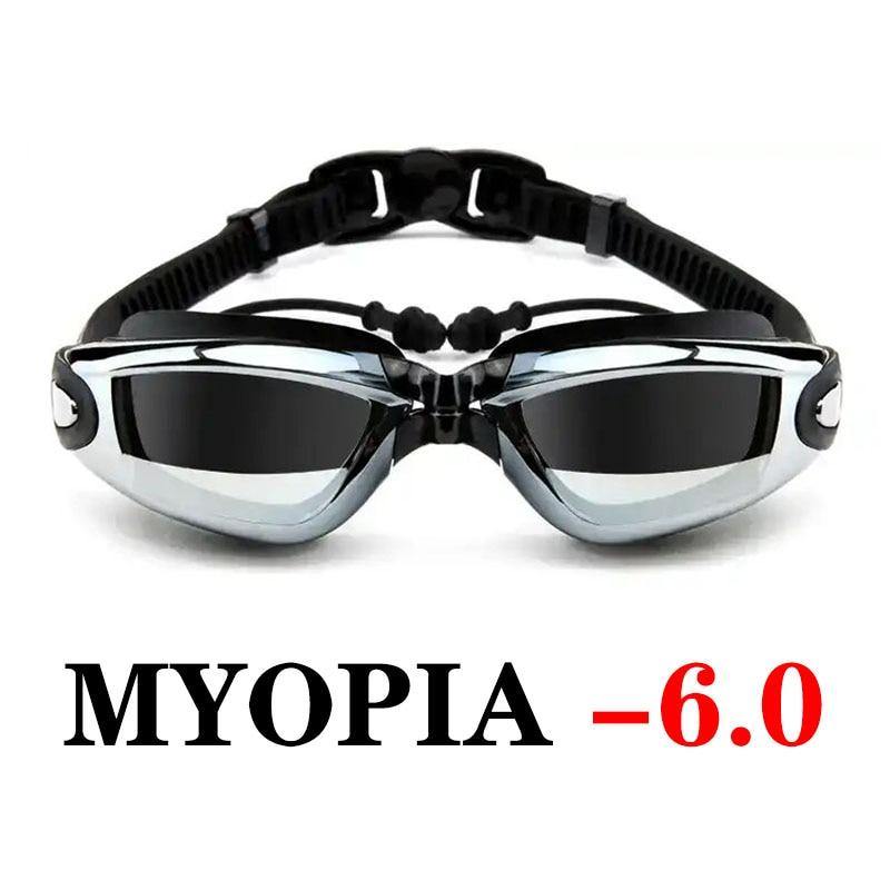 Óculos de Natação AquaFocus- Lentes com Grau (Miopia) e Revestimento Antiembaçante Permanente