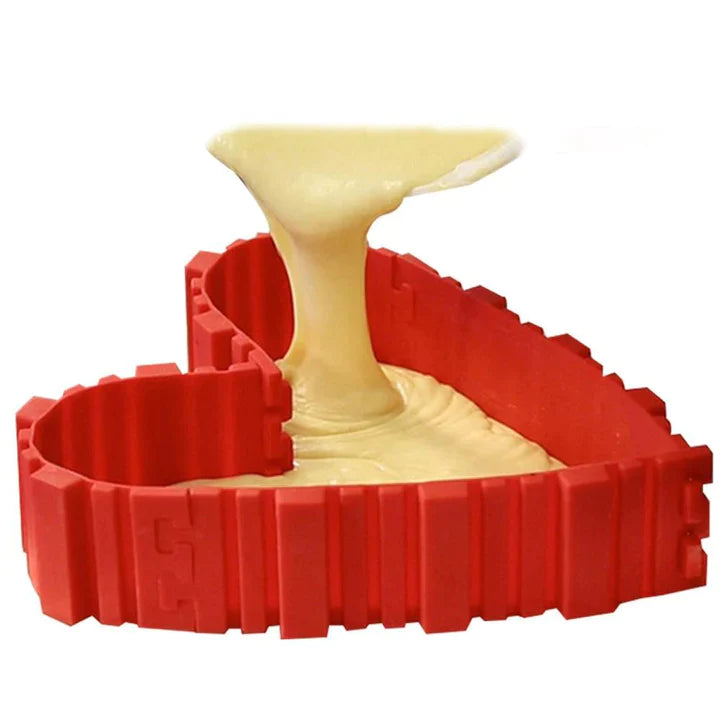 Kit Formas de Silicone para Bolos - Modelos Diversos e Antiaderentes