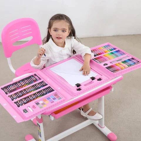 Kit Completo de Desenho Infantil CriativeKids - 100% Não Tóxico e Lavável (32 Peças)