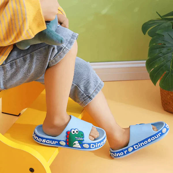 Chinelo Infantil Dino Crocks - Ortopédico e Antiderrapante