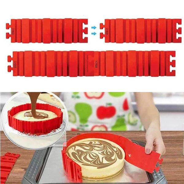 Kit Formas de Silicone para Bolos - Modelos Diversos e Antiaderentes