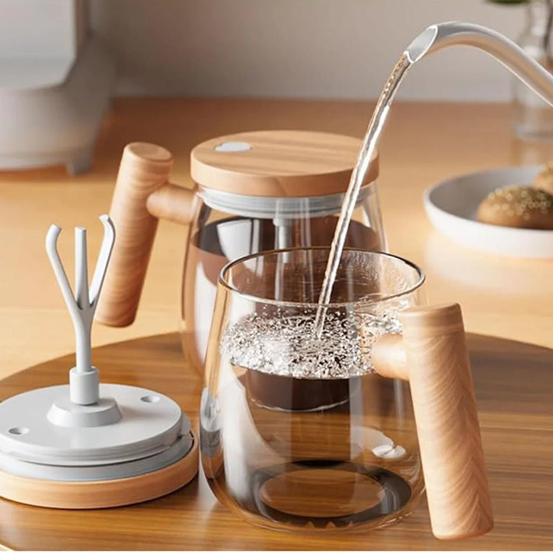 Caneca Mixer AutoStir™ - Mistura Bebidas Automaticamente em Segundos - OOIACHEI