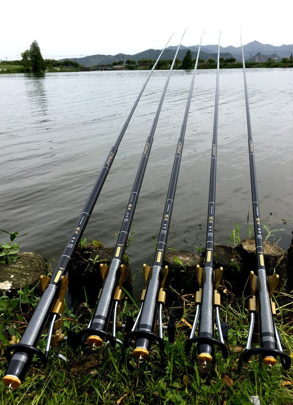 VARA DE PESCA TELESCÓPICA ULTRA LEVE - CARBON PRO - OOIACHEI